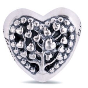 Authentic PANDORA Flourishing Hearts Charm